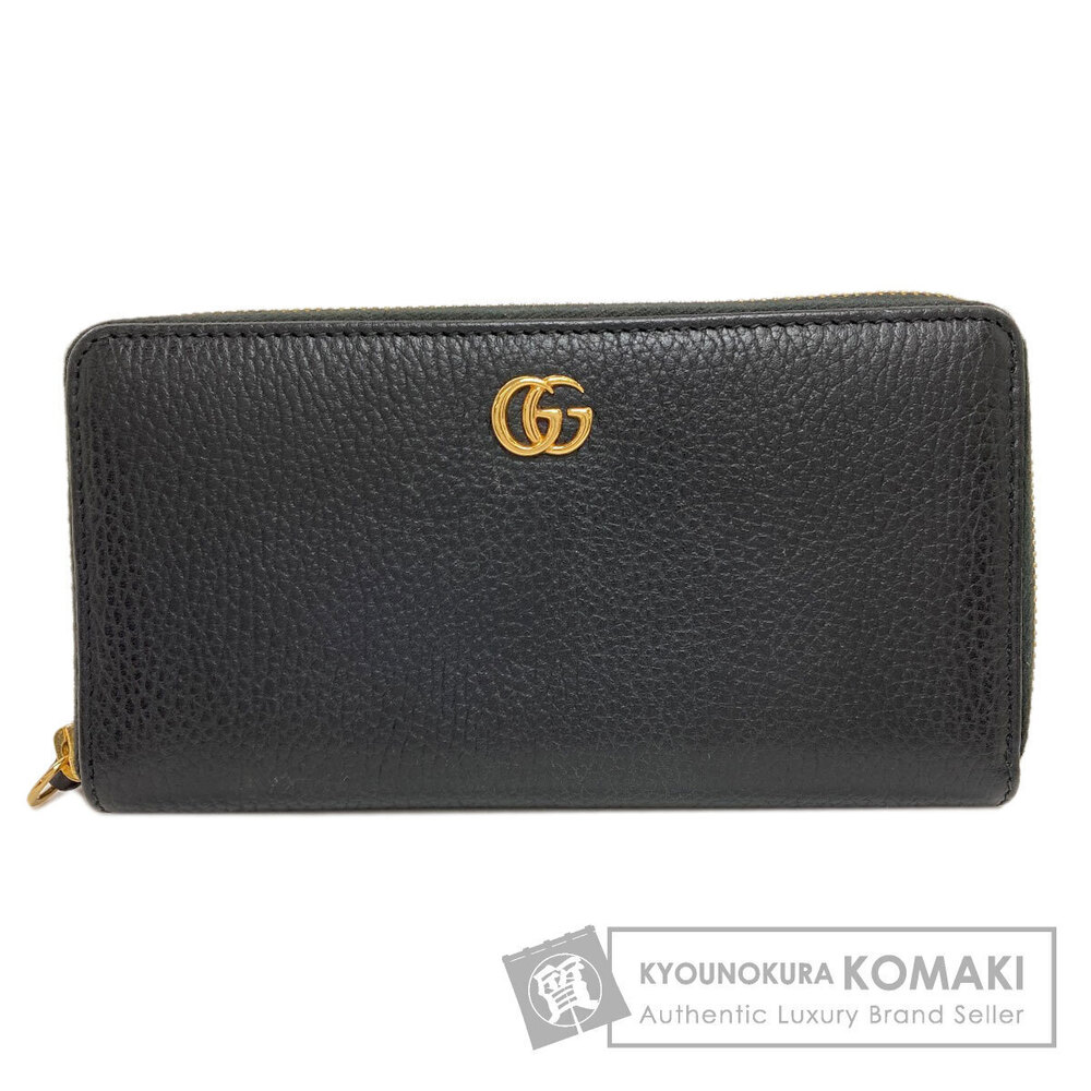 Gucci Double G Long Wallet coin purse Leather